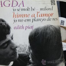 Discos de vinilo: MAGDA -EP -1965 -CANCIONES DE EDITH PIAF
